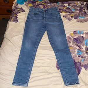 American Eagle Super high rise jegging. Size 8S
